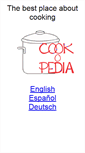 Mobile Screenshot of cookopedia.org