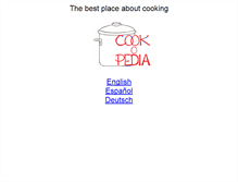 Tablet Screenshot of cookopedia.org